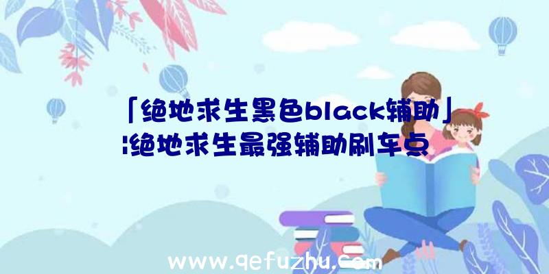 「绝地求生黑色black辅助」|绝地求生最强辅助刷车点